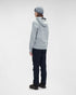 C.P. COMPANY Diagonal Raised Fleece Hoodie Mens Apparel -